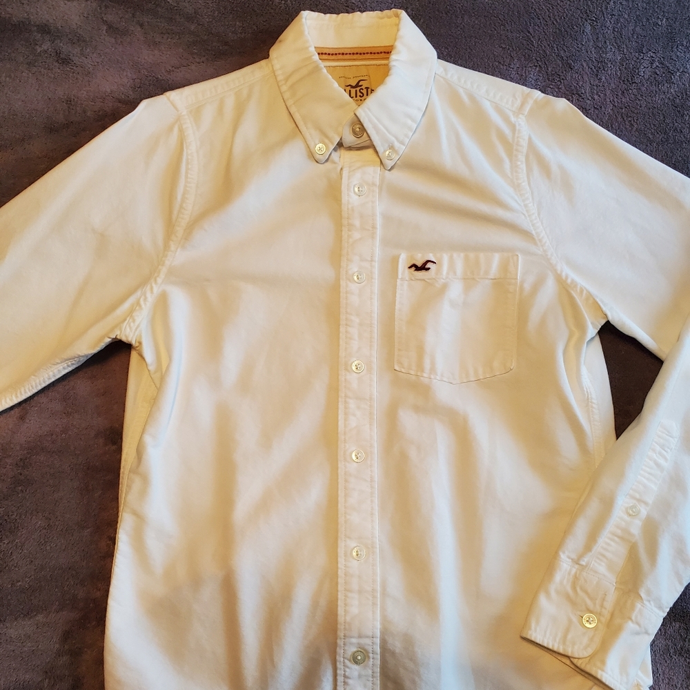 Hollister Mens Casual Button Down Shirt Size M